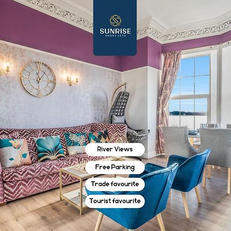 Presidential Apartment, Family Home, Luxury Bedrooms, 2 Rooms, 1 King Bed, 2 Single Beds, Free Wifi, Free Parking, Tourists, Business Travelers, Relocation, Beautiful River Views, - Long Stays, Invoice And Reduced Price Are Only Via Sunrise Short Let Данди Экстерьер фото